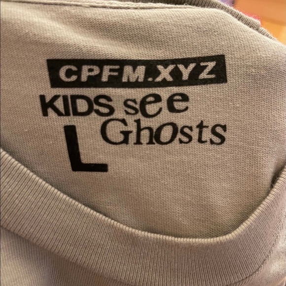CPFM x Kid Cudi Kids See Ghosts 11.11 Graphic Crewneck Sz L - Picture 6 of 8